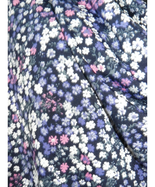 Bluzka woda z rękawkiem kimono - drobniutkie kwiatki łączka